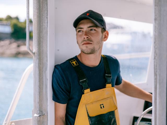 Malo Esnouf, lobster and dogfish fishing boss