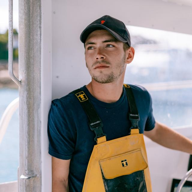 Malo Esnouf, lobster and dogfish fishing boss