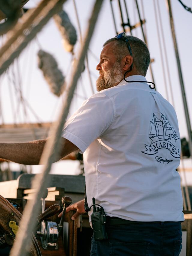 Le Marité et son équipage