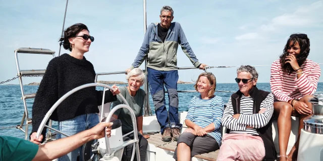 Je navigue avec gourmandise vers les iles Chausey Destination Granville Terre et Mer
