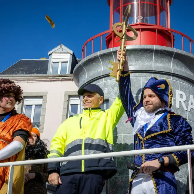 Remise des clefs de la ville - Carnaval de Granville